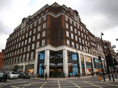Edificio de Oxford Street, Londres. Pontegadea lo compr&oacute; en 2015