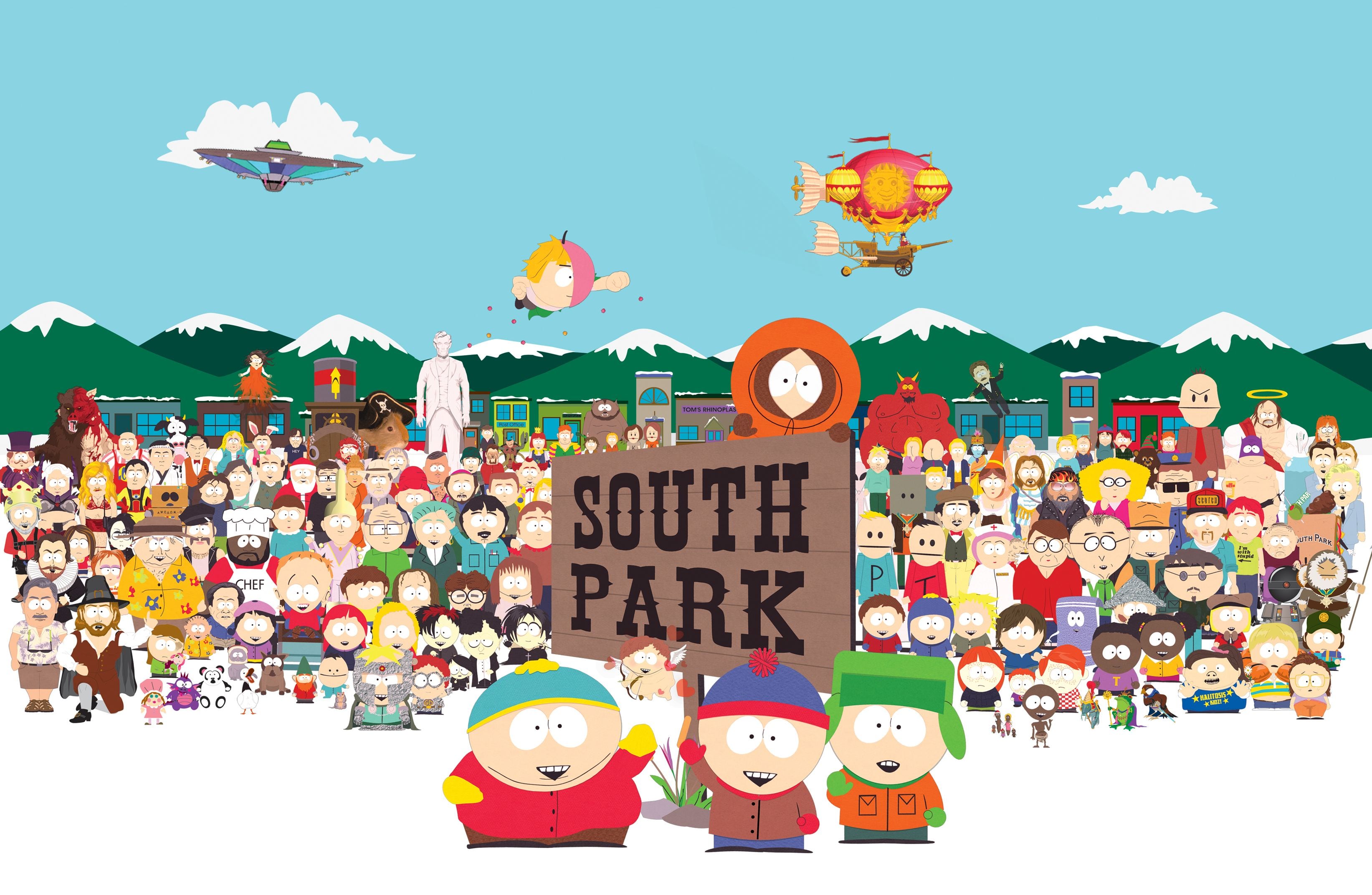 Imagen promocional de la 27ª temporada de 'South Park' cedida por Central Comedy.