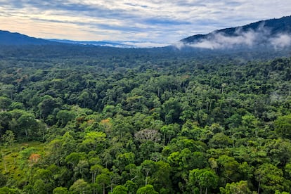 La Cordillera de Talamanca, en Costa Rica. 