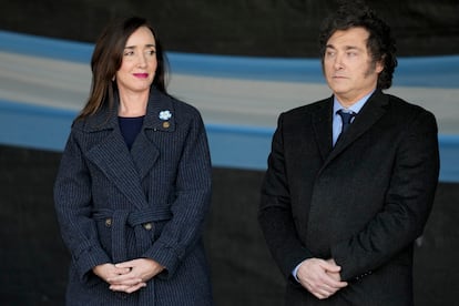 Victoria Villarruel y Javier Milei