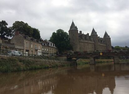 El castillo de los antiguos duques de Rohan, en Josselin.