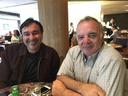CESAR BERRADE Y ALEJANDRO DANGELO, DOS MIEMBROS DE LOS CHEFFERSON / CAPEL