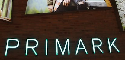 Muro de la tienda de Primark en Madrid.