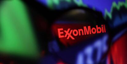 Logo de Exxon Mobil.