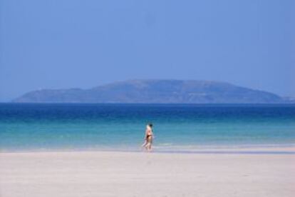 La playa de Carnota.