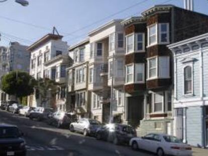 Fotografía del viernes 7 de marzo de diferentes apartamentos y calles de la ciudad de San Francisco, California. La llegada de la nueva generación de empresas de tecnología y los altos salarios de sus empleados ha generado un "boom" inmobiliario en esa ciudad californiana que amenaza con cambiarle el rostro a esta emblemática ciudad.