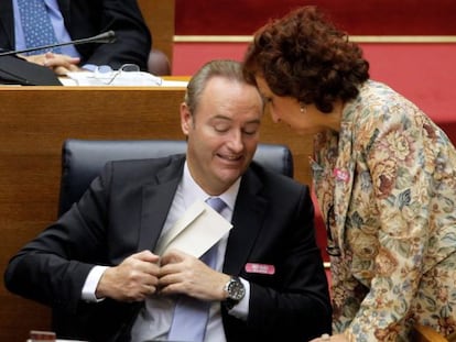 El presidente de la Generalitat Valeniana, Alberto Fabra.