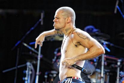 La actuación de Calle 13 en la segunda noche del festival en Arganda del Rey.
