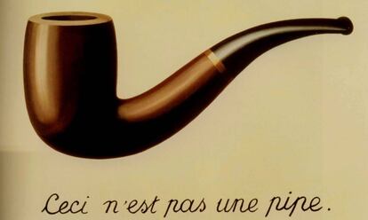 Cuadro de René Magritte.