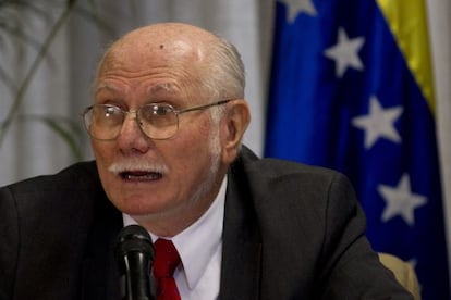 Venezuela's Finance Minister Jorge Giordani