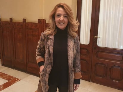 La portavoz del PP en la Junta General del Principado de Asturias, Teresa Mallada.