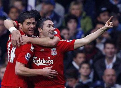 El internacional español marca el gol de la victoria en el Chelsea - Liverpool