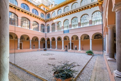 Sede de la Academia de España en Roma, en el antiguo claustro del convento de San Pietro in Montorio.