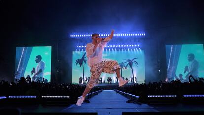 Concierto de la gira América de Bad Bunny a la que DAS Audio puso el sonido.