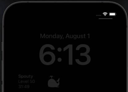 Pantalla activa iPhone