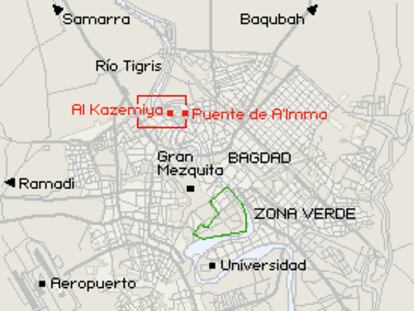 Puente A'Imma, barrio de Kazemiya, Bagdad