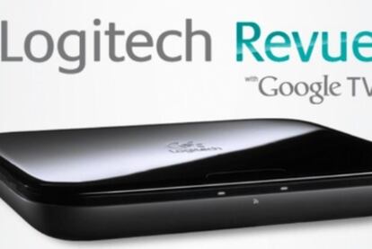 Equipo de Logitech para Google TV.