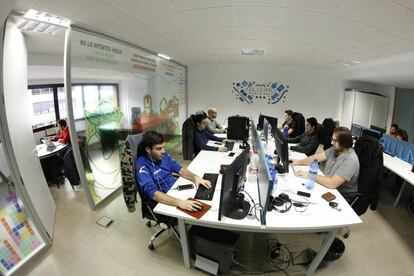 Imagen de las oficinas de Bluumi en Sevilla.