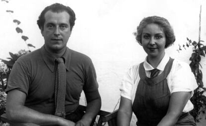 El poeta Rafael Alberti y la escritora María Teresa León, en una imagen tomada en torno a 1931. 