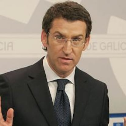 Alberto Núñez Feijóo, presidente de la Xunta de Galicia.