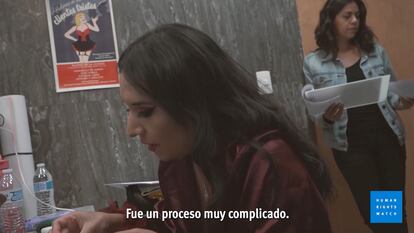 Captura de video del documental "Las llaves de mi libertad".