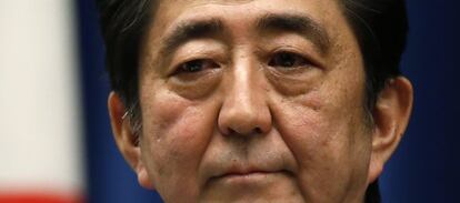 El primer ministro nipón, Shinzo Abe
