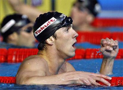 Michael Phelps, sorprendido de su victoria