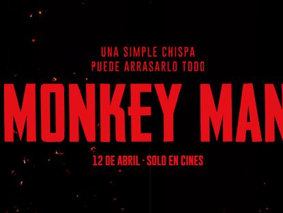 Cartel oficial de 'Monkey Man'