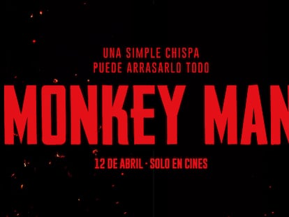 Cartel oficial de 'Monkey Man'