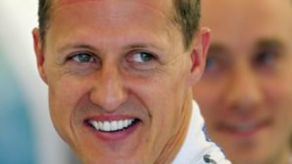 El piloto Michael Schumacher