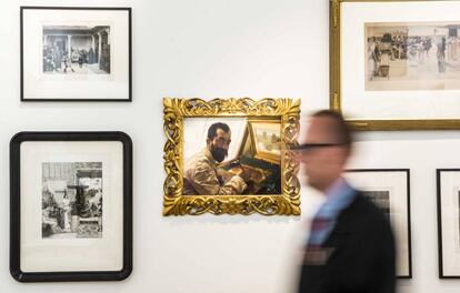 El retrato realizado por Alma Tadema setá ahora colgado en el Fries Museum de la población holandesa de Leeuwarden.