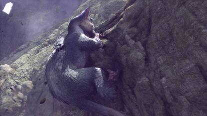 Trico, en un momento del juego.