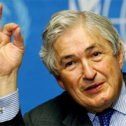 James Wolfensohn, presidente del Banco Mundial.