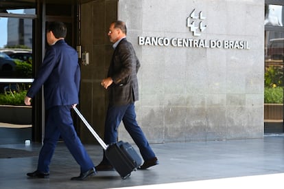 Entrada del Banco Central de Brasil, en São Paulo