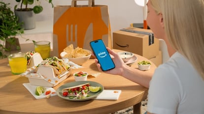 Envíos gratis de Just Eat por ser de Amazon Prime