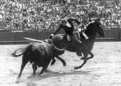 El rejoneador Antonio Ignacio Vargas.