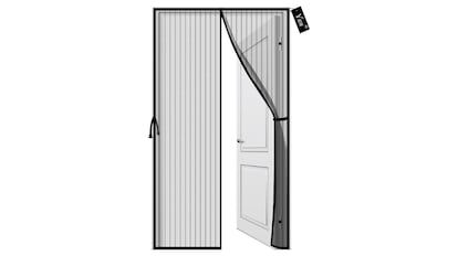 Mosquitera magnética para puertas.