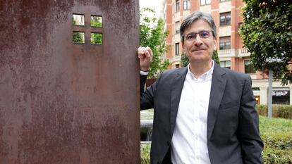 Mikel Arana, director general de Ordenación del Juego del Ministerio de Derechos Sociales, este lunes en Bilbao.