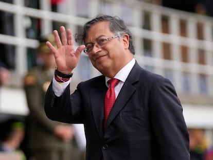 Gustavo Petro en Bogotá, en agosto de 2022.