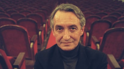 Juan Vicente Martínez Luciano, en 2004, en el Teatro Principal de Valencia.