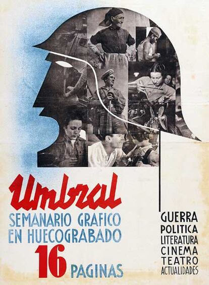 <i>Umbral: Semanario de la Nueva Era</i> era una revista producida con papel y tinta de periódico, pero con un valor de diseño excepcionalmente alto. Se publicó entre 1937 y 1939.