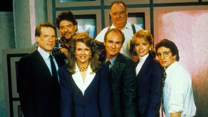 El antiguo reparto de 'Murphy Brown'.