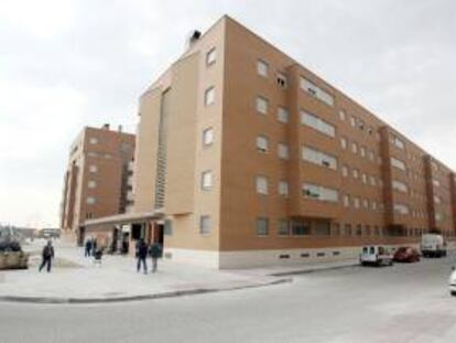 En la imagen, un edificio de viviendas. EFE/Archivo