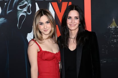 Coco Arquette y Courteney Cox.