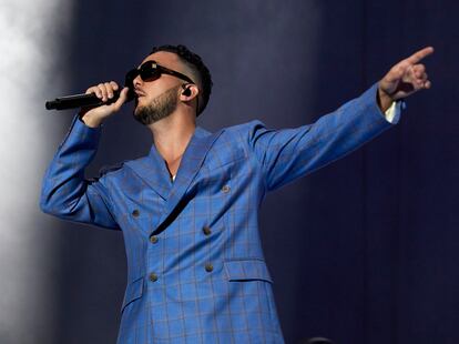 C. Tangana, en el Arenal Sound de 2022 en Burriana.