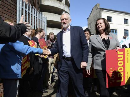 Jeremy Corbyn, este martes en Birmingham