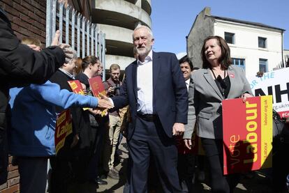 Jeremy Corbyn, este martes en Birmingham