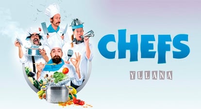 Cartel del espectáculo 'Chefs de Yllana'