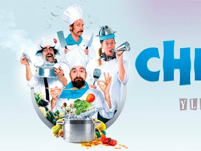 Cartel del espectáculo 'Chefs de Yllana'