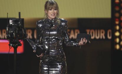 Taylor Swift, el pasado 9 de octubre, en Los Ángeles.  